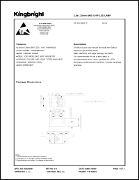 Click here to download KP-2012QBC-C Datasheet