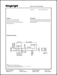 Click here to download WP1034IDT Datasheet