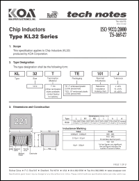 Click here to download KL32TTE390 Datasheet