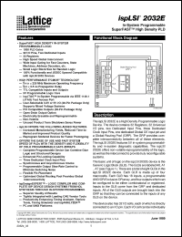 Click here to download ISPLSI2032E-200LT48 Datasheet