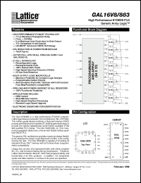 Click here to download GAL16V8D-7LR/833 Datasheet