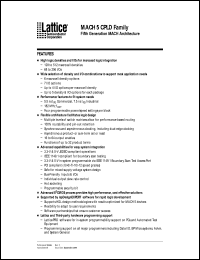 Click here to download M5LV-512/192-15AI Datasheet