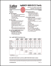 Click here to download LC4256C-75T176C Datasheet