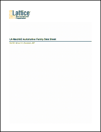 Click here to download LAMXO1200LUTSC-3TN144E Datasheet