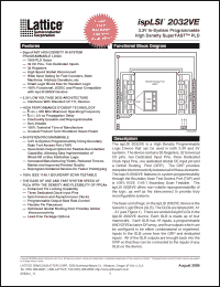 Click here to download ISPLSI2032VE225LJ44I Datasheet