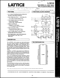 Click here to download L1010S65L Datasheet