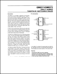 Click here to download GM6371 Datasheet