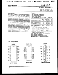 Click here to download GM71C4256ASJ-10 Datasheet