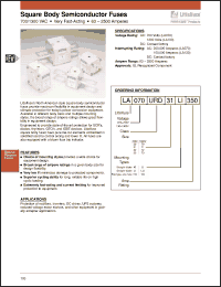 Click here to download LA070URD31LI350 Datasheet