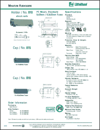 Click here to download 810 Datasheet