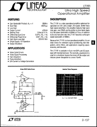 Click here to download LT1191 Datasheet