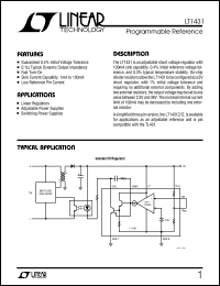 Click here to download LT1431 Datasheet