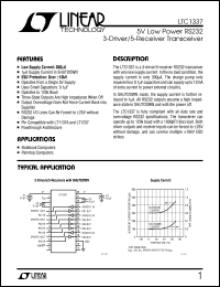 Click here to download LTC1337 Datasheet