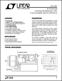 Click here to download LTC1391 Datasheet