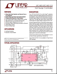 Click here to download LTC1421IG Datasheet