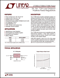 Click here to download LT1085CK-5 Datasheet