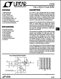 Click here to download LT1010CK Datasheet
