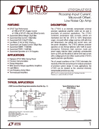 Click here to download LT1012AMH Datasheet