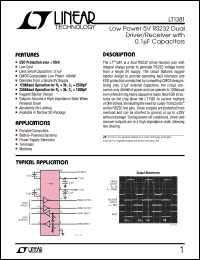 Click here to download LT1381IS Datasheet