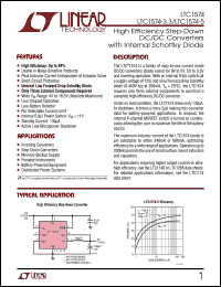 Click here to download LTC1574CS Datasheet