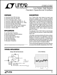 Click here to download LT1037AMH Datasheet