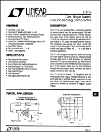 Click here to download LT1116CN8 Datasheet