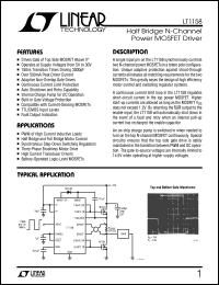 Click here to download LT1158CS Datasheet