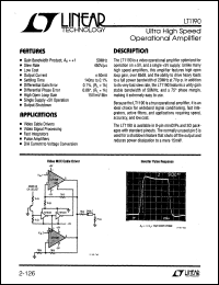 Click here to download LT1190MJ8 Datasheet