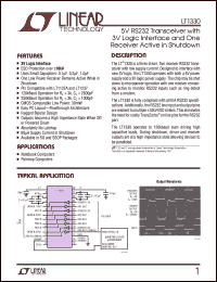 Click here to download LT1330C Datasheet