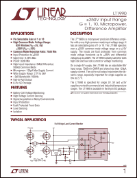 Click here to download LT1990 Datasheet