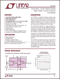 Click here to download LT6100IDD Datasheet