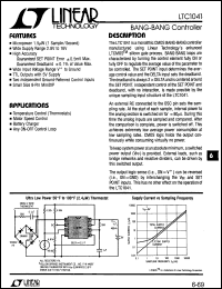 Click here to download LTC1041MJ8 Datasheet