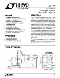 Click here to download LTC1390CN Datasheet