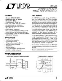 Click here to download LTC1400C Datasheet