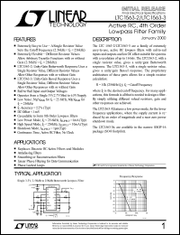 Click here to download LTC1563-2IGN Datasheet