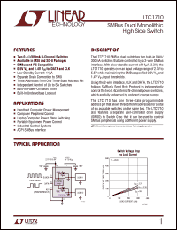 Click here to download LTC1710IS8 Datasheet