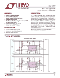 Click here to download LTC4350CGN Datasheet