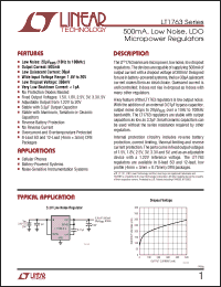 Click here to download LT1763CS8-5-TR Datasheet