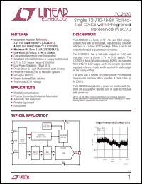 Click here to download LTC2630ACSC6-LM12TRPBF Datasheet