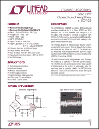 Click here to download LTC2050HS6 Datasheet
