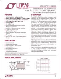 Click here to download LTC2473IMSPBF Datasheet