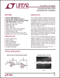 Click here to download LTC2051HVCDD Datasheet