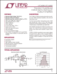 Click here to download LTC6081IDD-TRPBF Datasheet