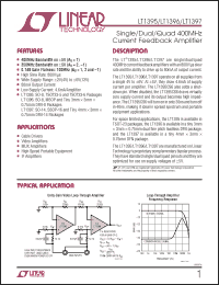 Click here to download LT1396CDD-TRPBF Datasheet