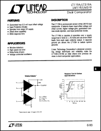 Click here to download LT119AH/883 Datasheet