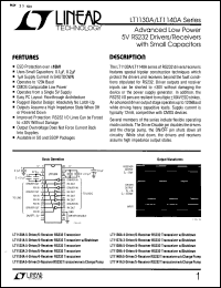 Click here to download LT1132MJ Datasheet