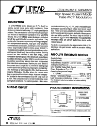 Click here to download LT1245CJ8 Datasheet