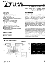 Click here to download LT1331CS Datasheet