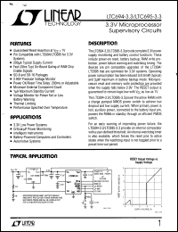 Click here to download LTC695CS3.3 Datasheet