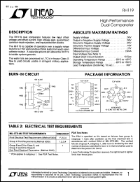 Click here to download RH119H Datasheet